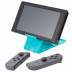 CYBER・コンパクトスタンド（SWITCH Lite用）〈ターコイズ〉Nintendo Switchで使用  » Click to zoom ->