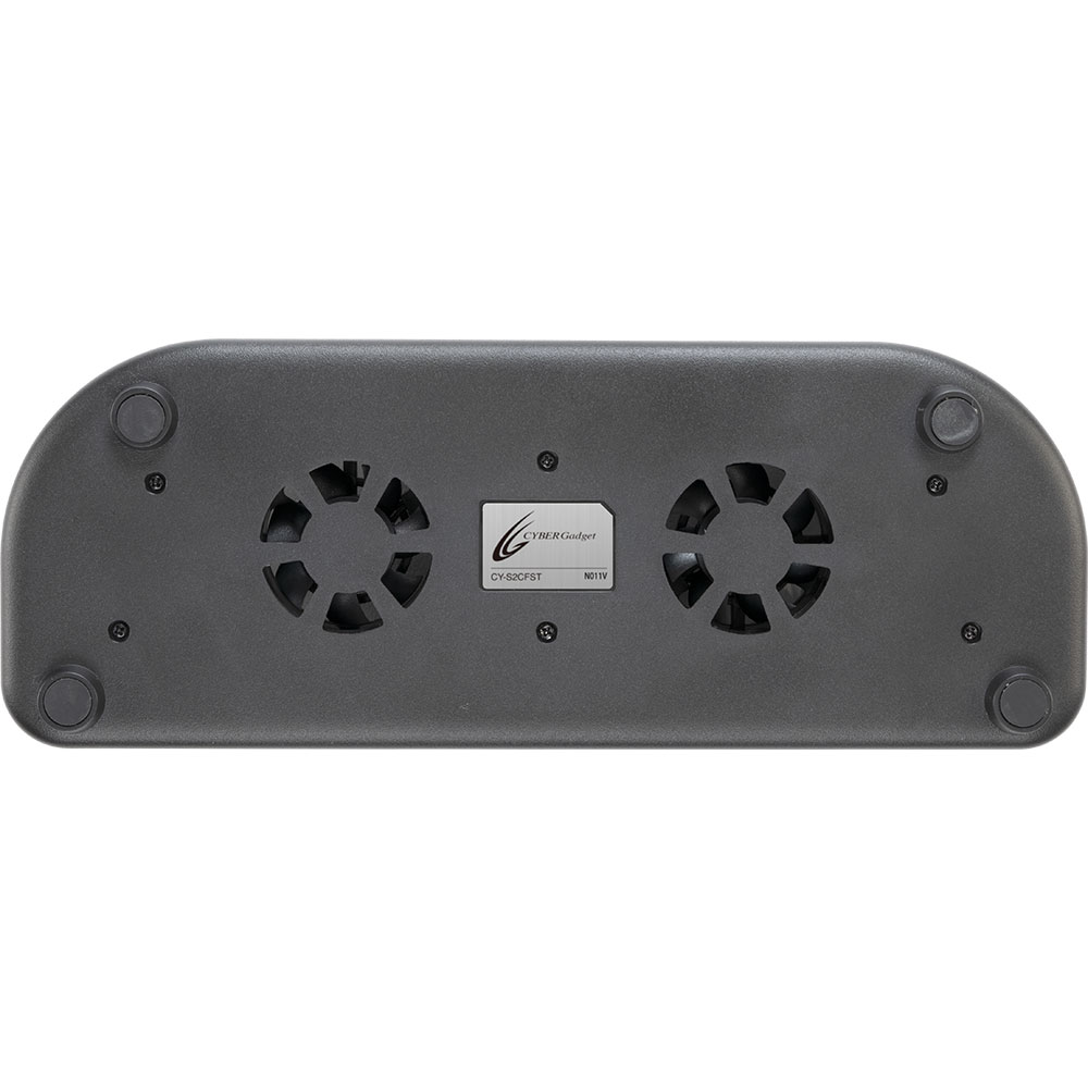 2つのファンでしっかり冷却