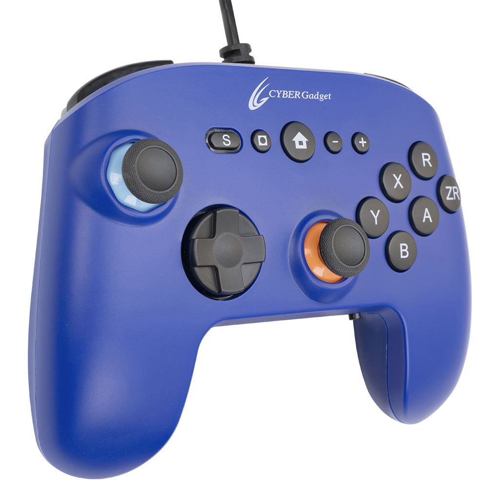 ホールエフェクトセンサー採用のWアナログスティック
Lスティックには八角ガイドを装備