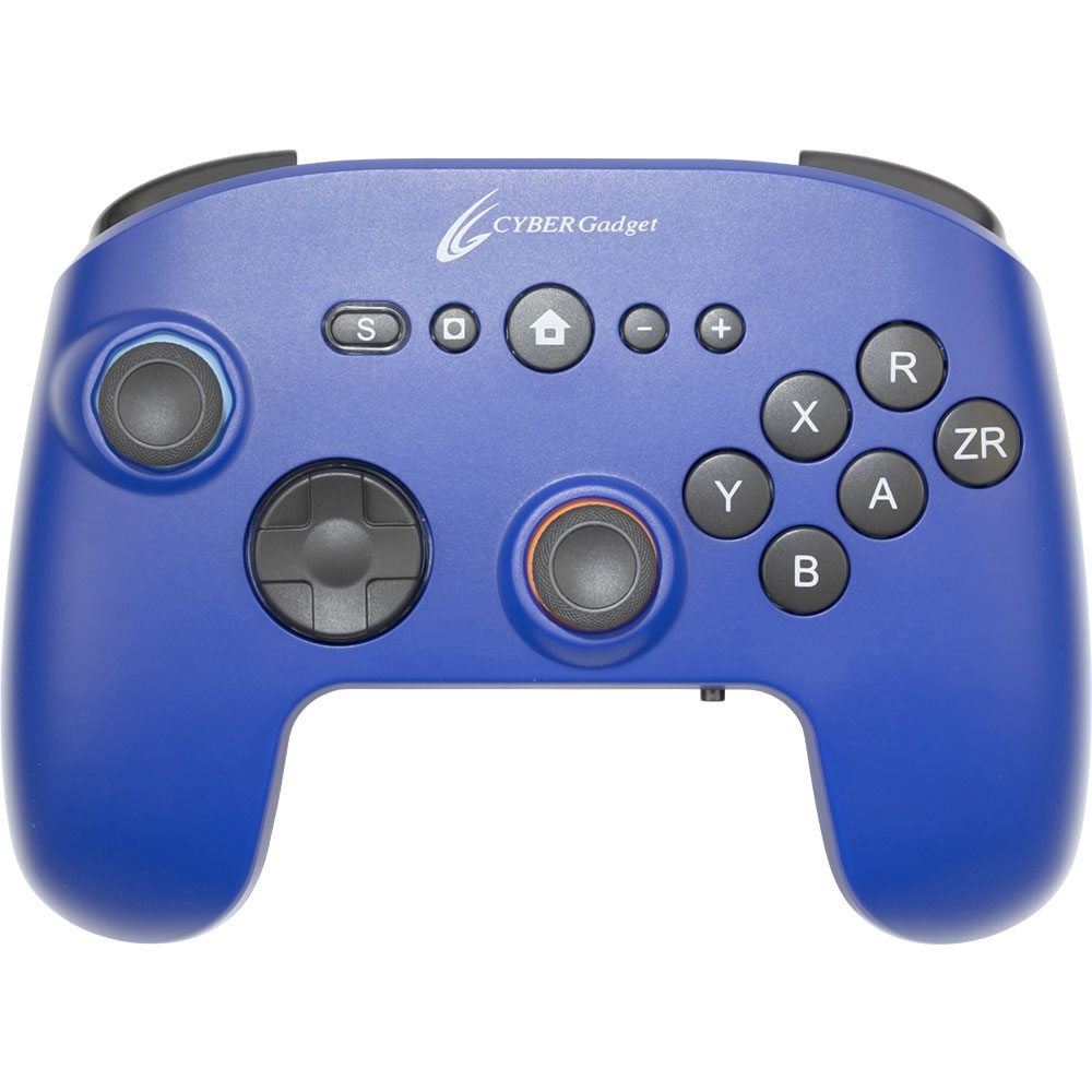 CYBER・ゲーミングコントローラー6B 無線タイプ（Switch2用）ブルー