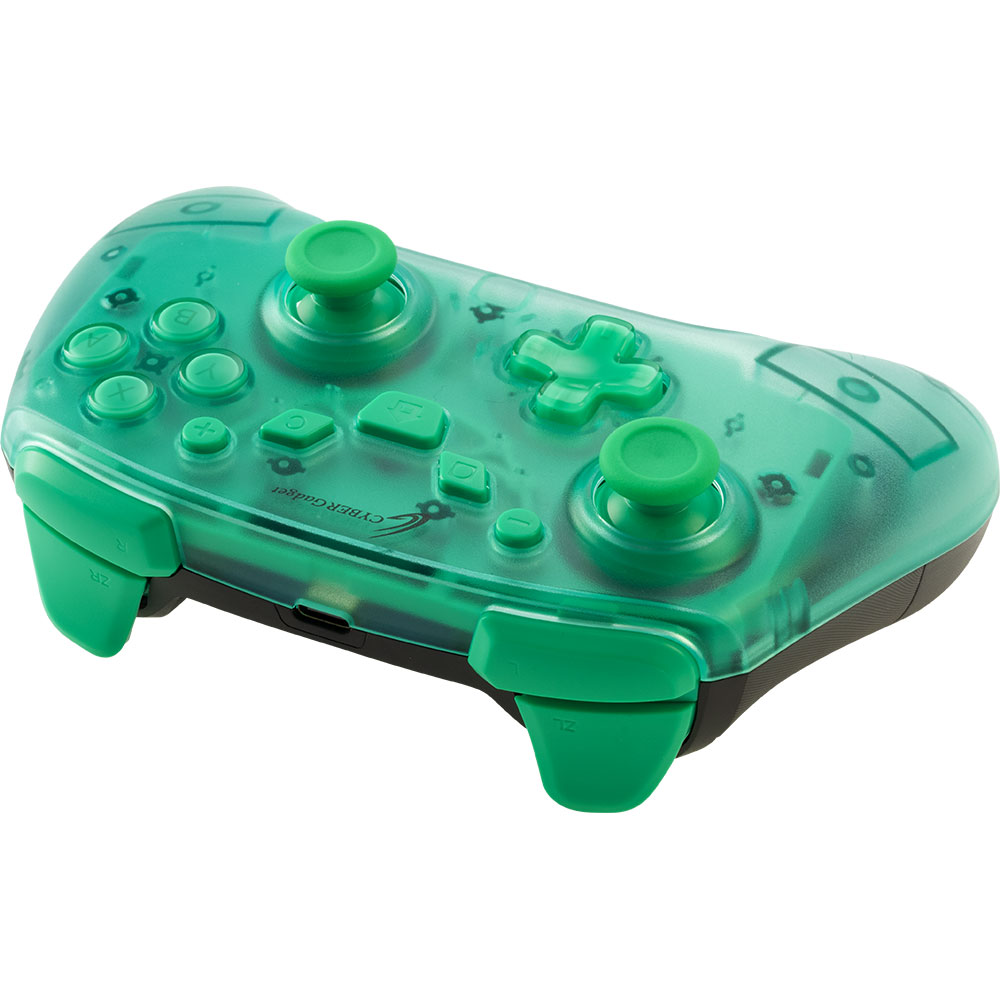 CYBER・ゲーミングコントローラー HG smart 無線タイプ （Switch2／Switch用）エメラルド