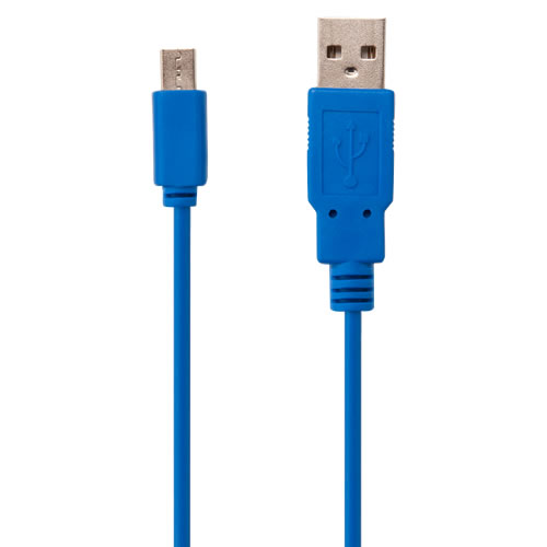 CYBER・USB充電ケーブル（3DS用）〈ブルー〉