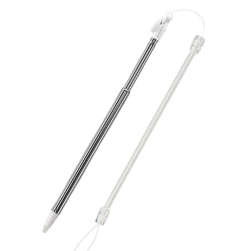 CYBER・メタルタッチペン（3DS LL用）〈ホワイト〉