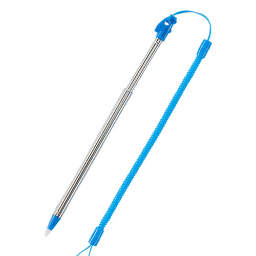 CYBER・メタルタッチペン（3DS LL用）〈ブルー〉