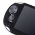 CYBER・アナログカバーキット（PS Vita用）〈ブラック〉をPS Vita本体に装着した図  » Click to zoom ->