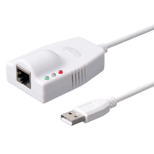 CYBER・USB LANアダプター（Wii U用）〈ホワイト〉