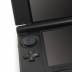 3DS LL本体にCYBER・スライドパッドカバー（3DS LL用）〈ブラック〉を装着  » Click to zoom ->