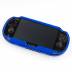 CYBER・フレームカバー（PS Vita用）〈メタルブルー〉をPS Vitaに装着  » Click to zoom ->