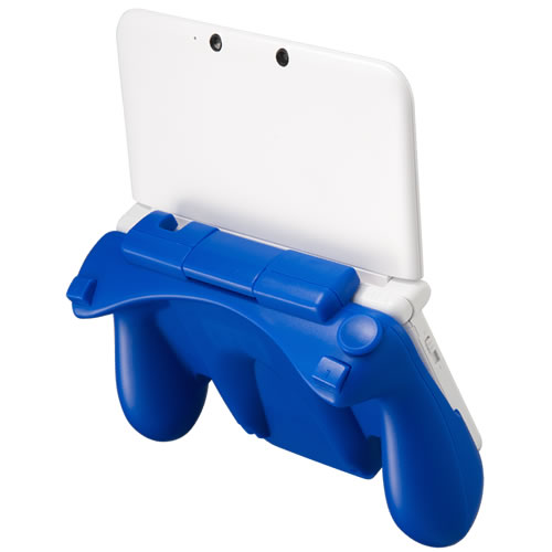 CYBER・拡張ハンティングパッド（3DS LL用）〈ブルー〉