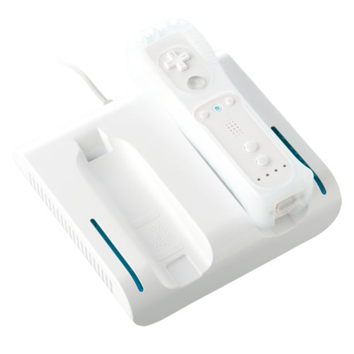 CYBER・リモコン充電スタンド（Wii U用）〈ホワイト〉