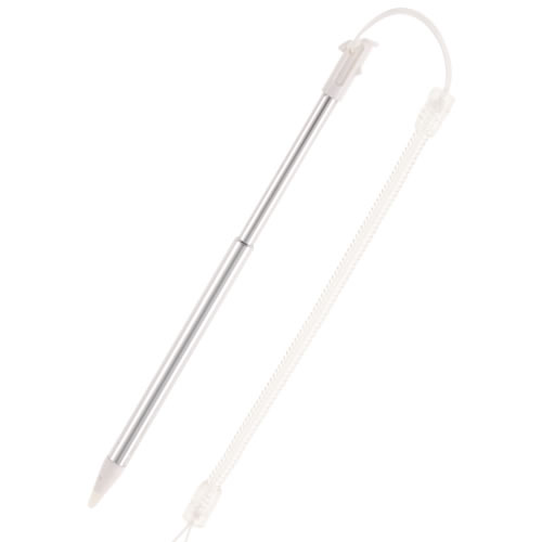 CYBER・メタルタッチペン（New 3DS LL用）〈ホワイト〉