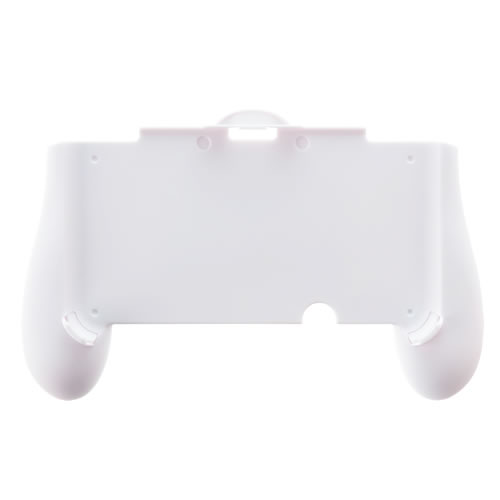 CYBER・ラバーコートグリップ（New 3DS LL用）〈ホワイト〉表面