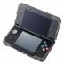 CYBER・シリコンカバー（New 3DS用）〈クリアブラック〉をNew 3DSブラックに装着（内側）  » Click to zoom ->
