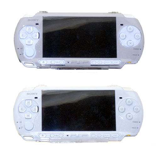 最高の品質 コサキS PSP 3000 スケルトン フィルム＋ケース＋32 